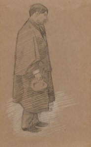 Ritratto di Charles Conder da Sir William Rothenstein