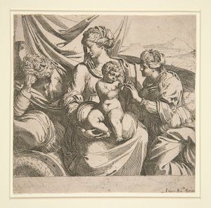 Matrimonio di Santa Caterina da Sisto Badalocchio