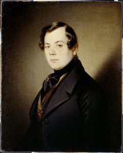 Ritratto del poeta Vladimir Grigorievitch Benediktov da Sándor Kozina