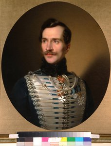 Ritratto del principe Mikhail Fiodorovich Golitsyn (1800-1873) da Sándor Kozina