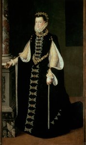 Isabella di Valois, Regina di Spagna (1545-68), moglie di Filippo II di Spagna (1556-98) da Sofonisba Anguissola