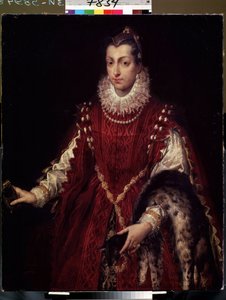 Ritratto di patrizia, membro di una ricca famiglia dell