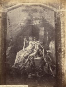 Marte e Venere. Fresco di Pompei da Sommer and Behles