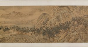 La tenuta del fiume Wang, dinastia Ming, 1570s da Song Xu