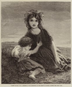 Foglie della foresta da Sophie Gengembre Anderson