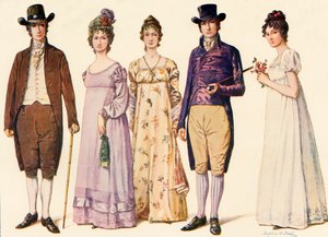 Abbigliamento durante la Repubblica sotto Washington e Adams, 1790-1800, 1903, 1937