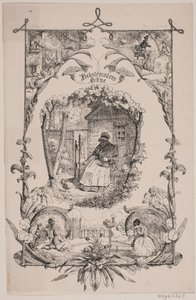 La gallina della nonna. Da J. C. Gerson: La scuola e la casa, nr. 2 da Sophus Schack
