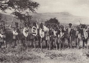 Guerrieri Kafir da South African Photographer