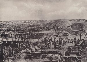 Scene dei vecchi tempi, Smistamento a secco nel 1872 da South African Photographer