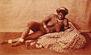 Una Cleopatra Zulu, c.1880 da South African School