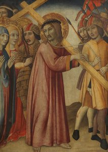 Cristo che porta la croce, c.1400 da South German School