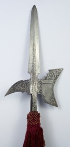 Alabarda per la guardia del principe Karl I del Liechtenstein