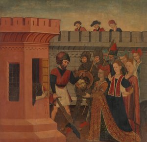 La decapitazione di San Giovanni Battista da Spanish