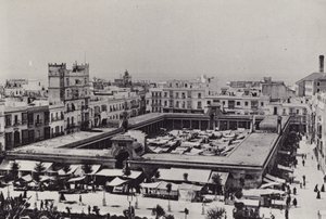 Cadice: Plaza de Abastos (foto in b/n) da Spanish Photographer