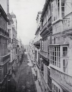 Calle Ancha, Cadice (foto b/n) da Spanish Photographer