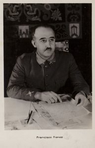 Francisco Franco (b/w photo) da Spanish Photographer