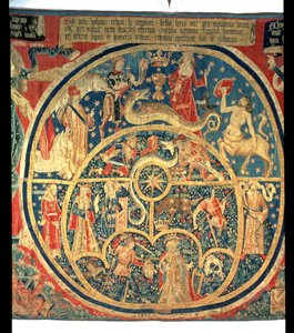 Arazzo astrologico (dettaglio centrale)