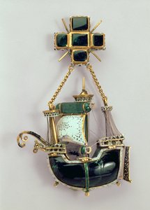 Pendente a caravella, 1580-90