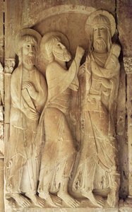 Cristo e i Pellegrini di Emmaus