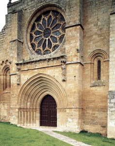 Collegiata di Santa Maria del Manzano, Castrojeriz, Burgos, Spagna da Spanish School
