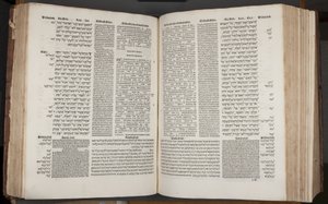 Bibbia poliglotta complutense, stampata da Arnao Guillen de Brocar da Spanish School