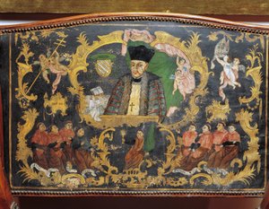 Raffigurazione del Rettore-Vescovo dell