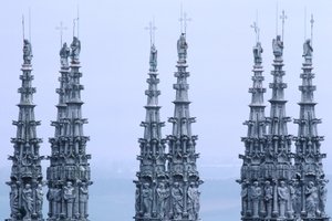 Guglie della torre lanterna (dettaglio)