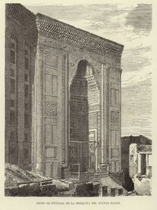 Ingresso alla moschea del Sultano Hassan