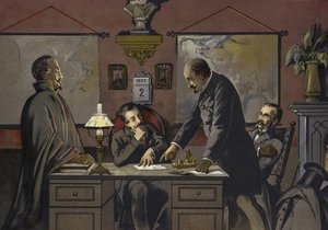 Francia - la notte del 2 dicembre 1851 da Spanish School