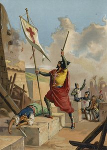 Goffredo di Buglione, cavaliere e crociato franco, XI secolo