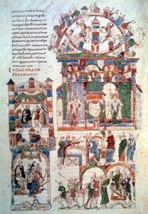 Storia di Salomone: il re Salomone riceve il tributo da Spanish School
