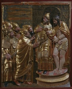Gesù davanti a Caifa (dettaglio) da Spanish School