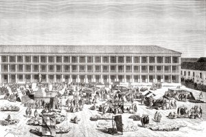 La Casa de los Portales, Plaza de Simon Bolivar, precedentemente Plaza de la Constitución, Bogotá, Colombia da Spanish School