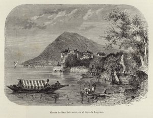 Monte San Salvatore sul Lago di Lugano da Spanish School