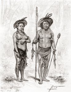 Indiani nativi di Rio Branco, Sud America da Spanish School