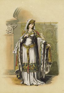 Nobile donna del tempo dell