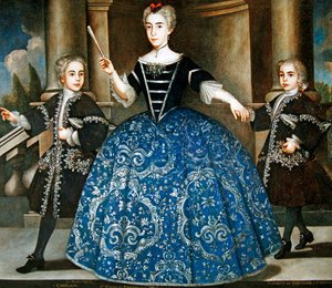 Ritratto di Donna Maria de Montaner y Canglada da Spanish School