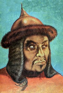 Ritratto di Gengis Khan (Temudjin)