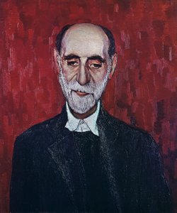 Ritratto di Juan Ramon Jimenez (Moguer) da Spanish School