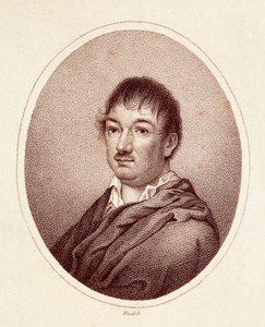 Ritratto di Leandro Fernandez de Moratin (1760-1828), scrittore spagnolo. Incisione XIX secolo. Biblioteca Nazionale di Madrid da Spanish School