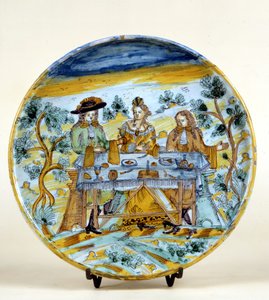 Rappresentazione di un banchetto all