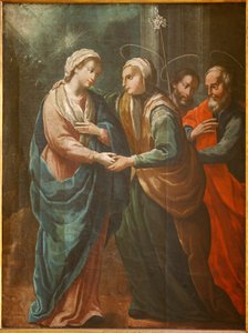 Santuario (Santuario de Queralt). La chiesa. Interno. Dipinto. XIX secolo da Spanish School