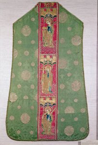 Casula spagnola, c.1425-50 (seta ricamata) da Spanish School