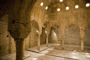 Sala del vapore nei bagni arabi, Granada