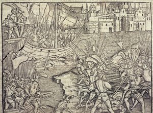La conquista del Perù, illustrazione da 