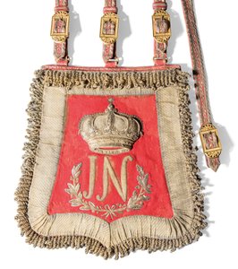 La sabretache di Giuseppe-Napoleone Bonaparte, Re di Spagna, prima del 1813 da Spanish School