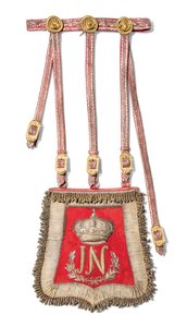 La sabretache di Giuseppe-Napoleone Bonaparte, Re di Spagna, prima del 1813 da Spanish School