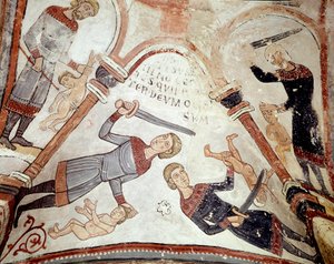 Il ciclo dei mesi: il massacro degli innocenti (dettaglio)