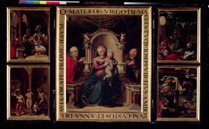Trittico dalla Capilla de las Reliquias da Spanish School