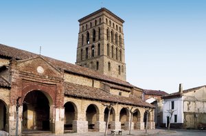 Veduta della Chiesa di San Lorenzo de Sahagun, Spagna da Spanish School